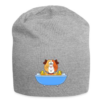 MEERSCHWEINCHEN - BADEN - BADEWANNE - BADEENTEN - Jersey-Beanie - Grau meliert - Vorne