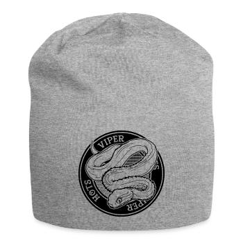 Grube Viper Venomous Snake Besitzer Reptilienhalter - Jersey-Beanie - Grau meliert - Vorne