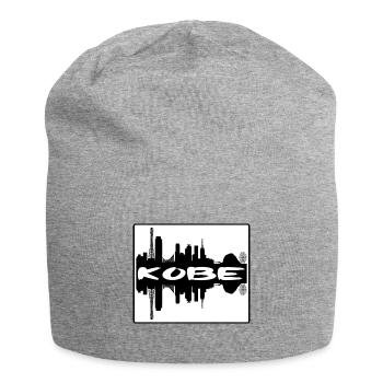 Kobe Japon Skyline Silhouette Voyage Souvenir - Bonnet en jersey - gris chiné - Devant