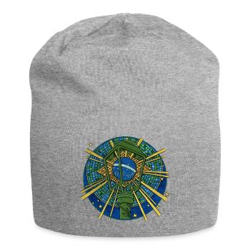 ORDEM E PROGRESSO - Jersey-Beanie - Grau meliert - Vorne