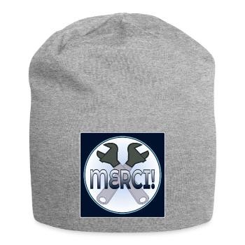 MERCI - outils de pince - ARTISAN - Bonnet en jersey - gris chiné - Devant