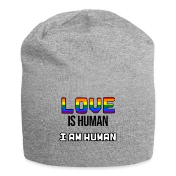 Déclaration d’égalité LGBT Relation homosexuelle - Bonnet en jersey - gris chiné - Devant