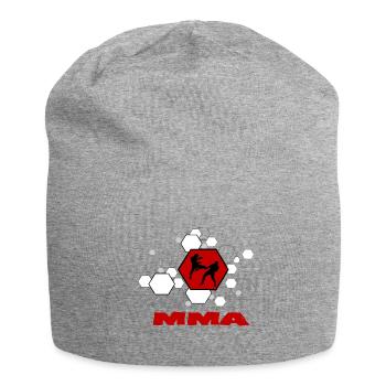 MMA - Bonnet en jersey - gris chiné - Devant