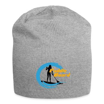 Paddel - Jersey-Beanie - Grau meliert - Vorne