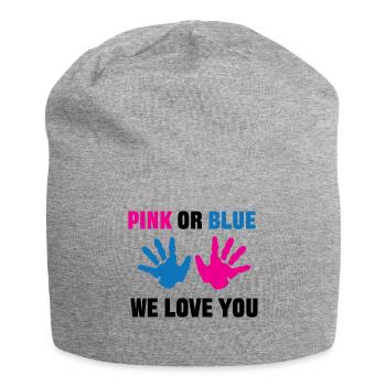 Parents Déclaration de famille Grossesse Grossesse - Bonnet en jersey - gris chiné - Devant