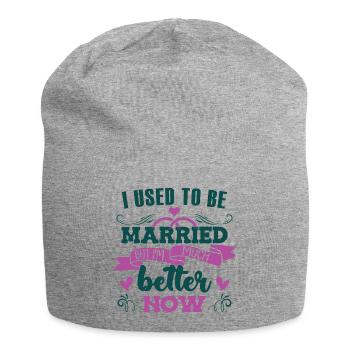 Women Divorce - Jersey Beanie - heather grey - Front