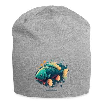 Louche - Bonnet en jersey - gris chiné - Devant