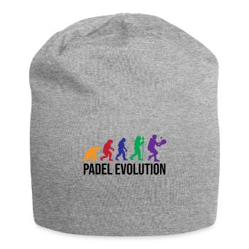 Padelspiel Padel Evolution Sportart Statement - Jersey-Beanie - Grau meliert - Vorne