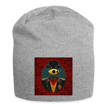 Conspiracy 02 - Jersey Beanie - heather grey - Front