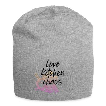 Kitchen chaos - Jersey Beanie - heather grey - Front