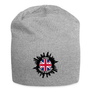 Ilford Skyline Uk Flag Souvenir de voyage - Bonnet en jersey - gris chiné - Devant