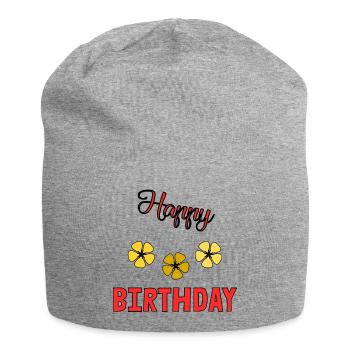 ALLES GUTE ZUM GEBURTSTAG!. ALLES GUTE ZUM GEBURTSTAG!. JAHRESTAG. - Jersey-Beanie - Grau meliert - Vorne