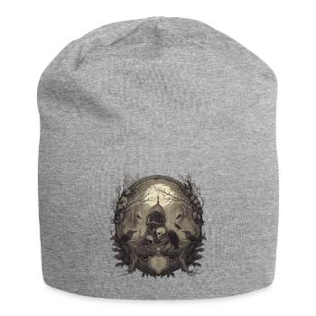 Gothique - Bonnet en jersey - gris chiné - Devant
