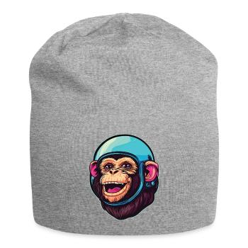 Singe de l’espace - Bonnet en jersey - gris chiné - Devant