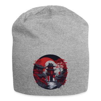 China Town - Jersey-Beanie - Grau meliert - Vorne
