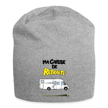 Ma caisse de retraite - Bonnet en jersey - gris chiné - Devant