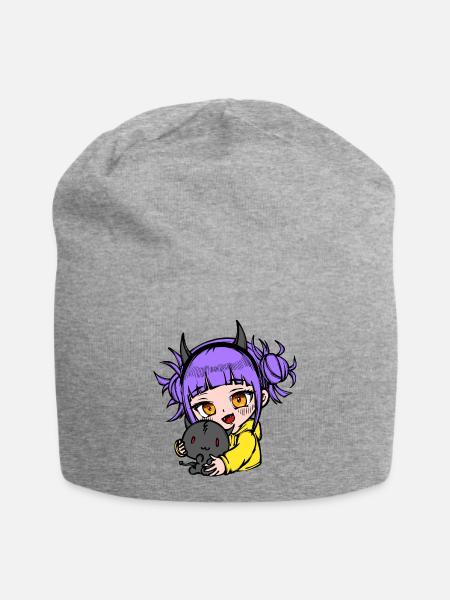 Mangastyle Anime Comic Manga Japan Zeichentrick - Jersey-Beanie - Grau meliert
