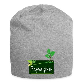 Paysagiste - Bonnet en jersey - gris chiné - Devant