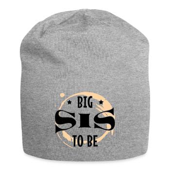 Sibling Love Sis Brother Sibling Statement - Jersey Beanie - heather grey - Front
