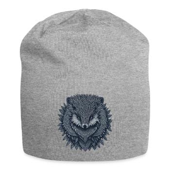 Totem Herisson - Bonnet en jersey - gris chiné - Devant