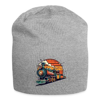 Zugreise - Jersey-Beanie - Grau meliert - Vorne