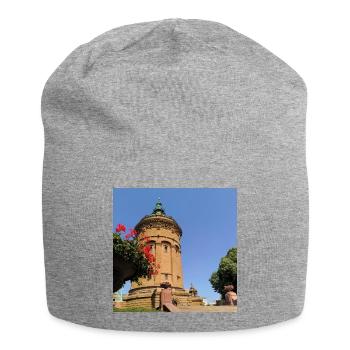 WASSERTURM MANNHEIM - Jersey-Beanie - Grau meliert - Vorne