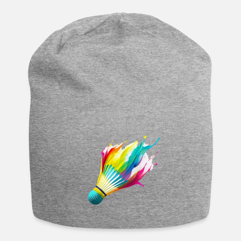 Badminton - Bonnet en jersey - gris chiné