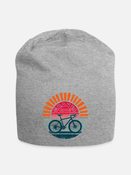 Vintage Gravel RIDE - Jersey-Beanie - Grau meliert