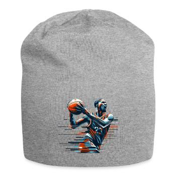 Basketball Dynamic Gift - Jersey Beanie - heather grey - Front