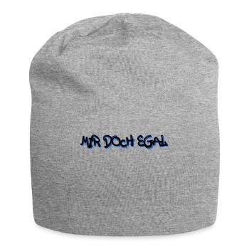 Je m’en fous Statement Attitude Chill - Bonnet en jersey - gris chiné - Devant
