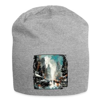 Apocalypse / Apocalypse / Destruction / Anarchie - Bonnet en jersey - gris chiné - Devant