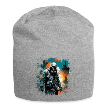 Apocalypse / Apocalypse / Destruction / Anarchie - Bonnet en jersey - gris chiné - Devant