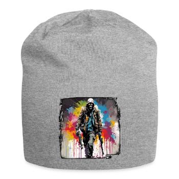 Apocalypse / Apocalypse / Destruction / Anarchie - Bonnet en jersey - gris chiné - Devant