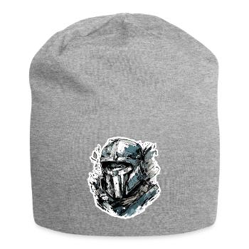 Spartan / Warrior / Fighter / Ancient / Sparta - Jersey Beanie - heather grey - Front