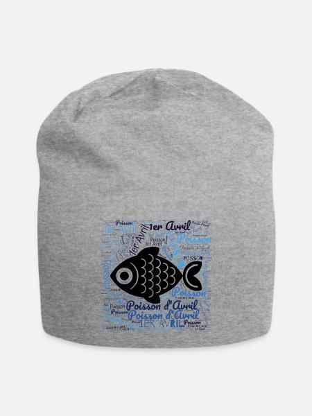 APRILSCHERZ - Jersey-Beanie - Grau meliert