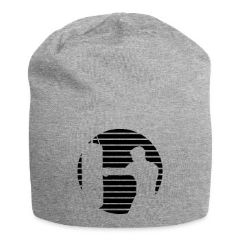 Boxeur - Bonnet en jersey - gris chiné - Devant