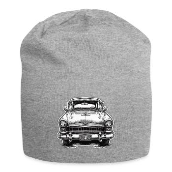 Auto / Fahrzeug / PKW / Mobil / Old Timer / fahren - Jersey-Beanie - Grau meliert - Vorne