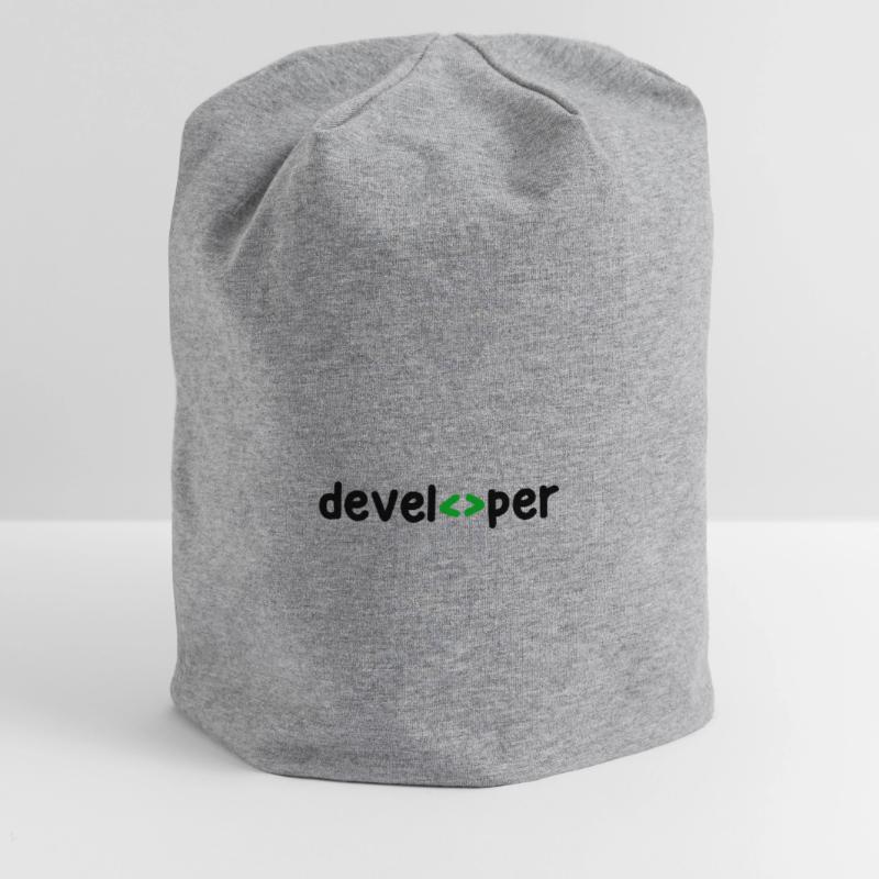Developer Spruch Coden Softwareentwickler Nerd Jersey Beanie