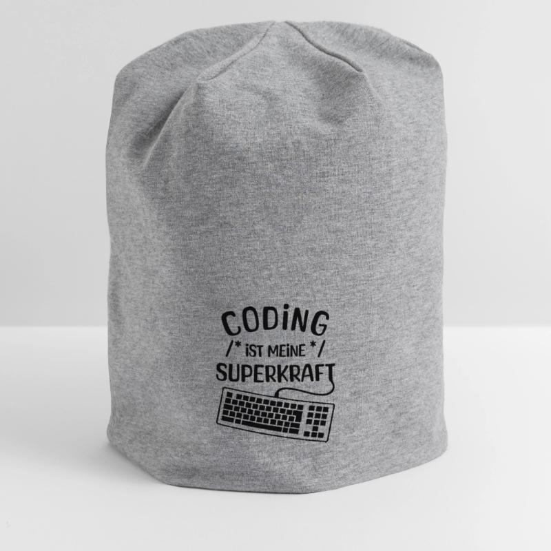 Computer Code Statement Developer Computergeek Jersey Beanie