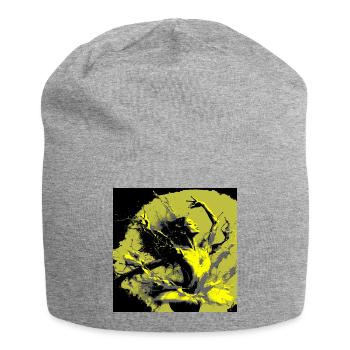 Neo-Expressionist Dance Bursting with Colors - Jersey Beanie - heather grey - Front