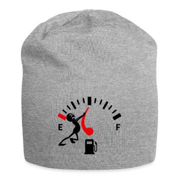 Ravitaillement à la pompe Entraînement électrique - Bonnet en jersey - gris chiné - Devant