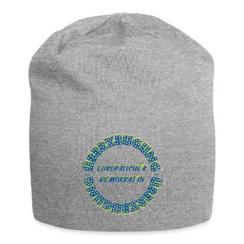 European Democrat Conviction gender-equitable - Jersey Beanie - heather grey - Front