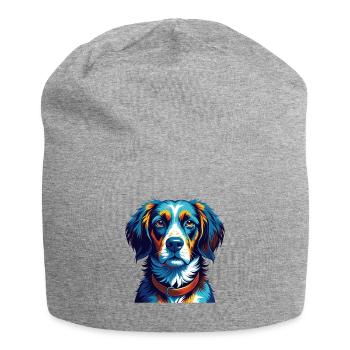 Braque Saint Germain Chien Race Dessin Animé Kawaii - Bonnet en jersey - gris chiné - Devant