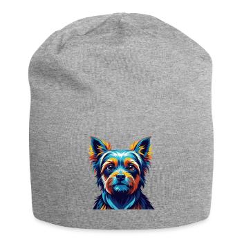 Perro De Presa Mallorquin Hunderasse Cartoon Kawaii - Jersey-Beanie - Grau meliert - Vorne