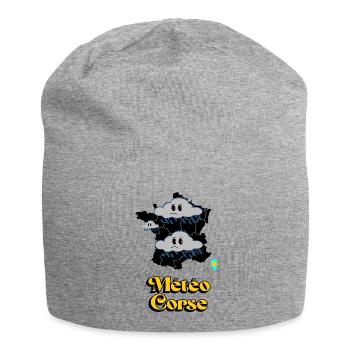 Wetter Korsika - Jersey-Beanie - Grau meliert - Vorne