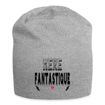 Mère Fantastique - Bonnet en jersey - gris chiné - Devant