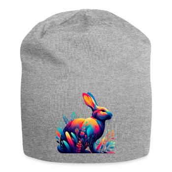 Rabbit - Jersey Beanie - heather grey - Front