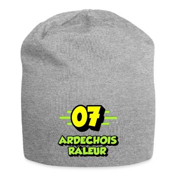Complaining Ardèche - Jersey Beanie - heather grey - Front