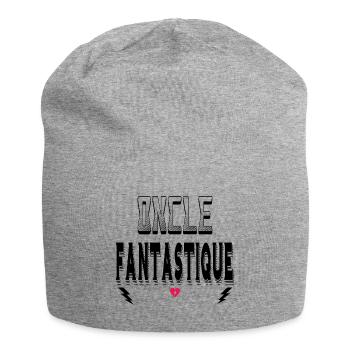 Oncle Fantastique - Bonnet en jersey - gris chiné - Devant
