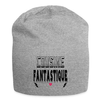 Cousine Fantastique - Bonnet en jersey - gris chiné - Devant